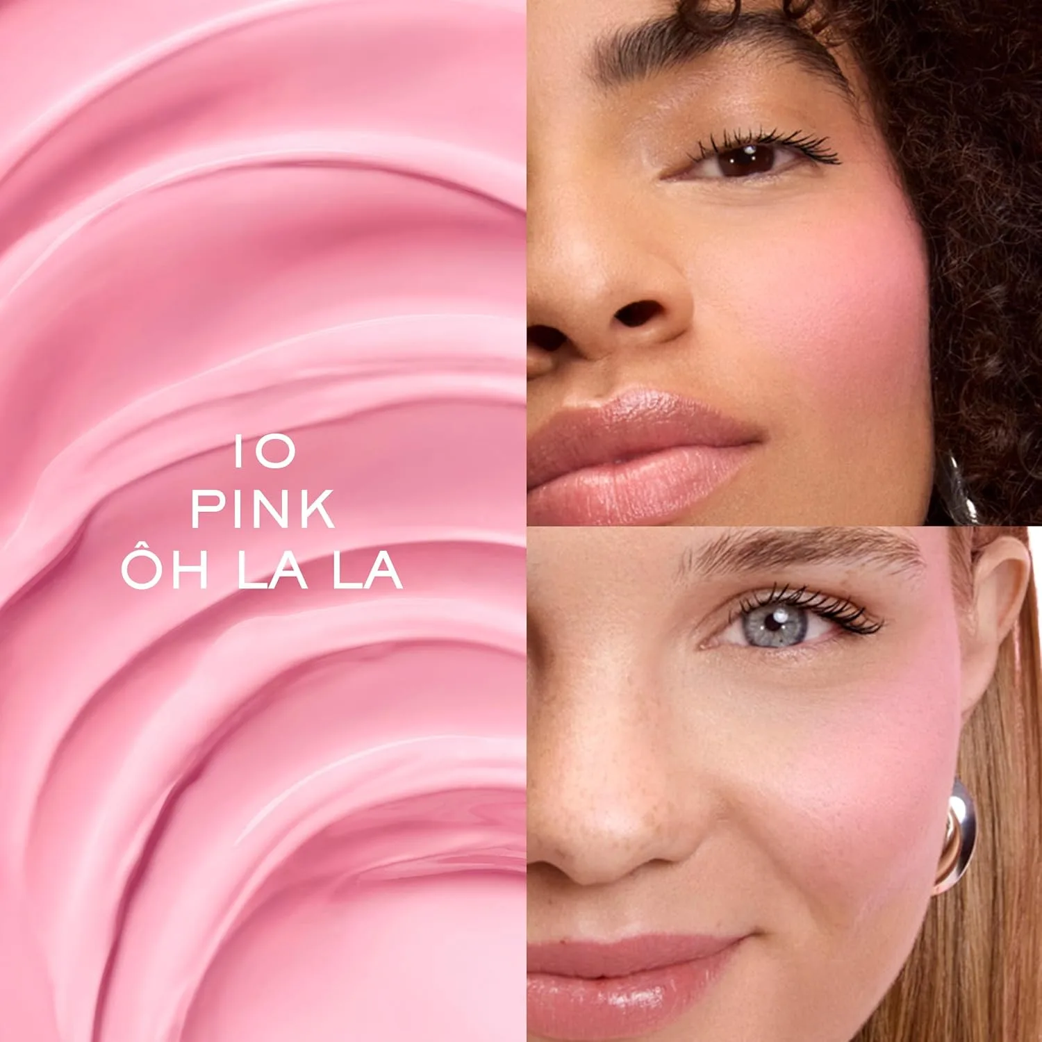 Жидкие румяна Lancôme Skin Idôle Juicy - ​​невесомые жидкие румяна с мягким матовым финишем - легко наслаиваются и позволяют коже дышать., 10: Pink Oh La La (Light Pink) — фото 4