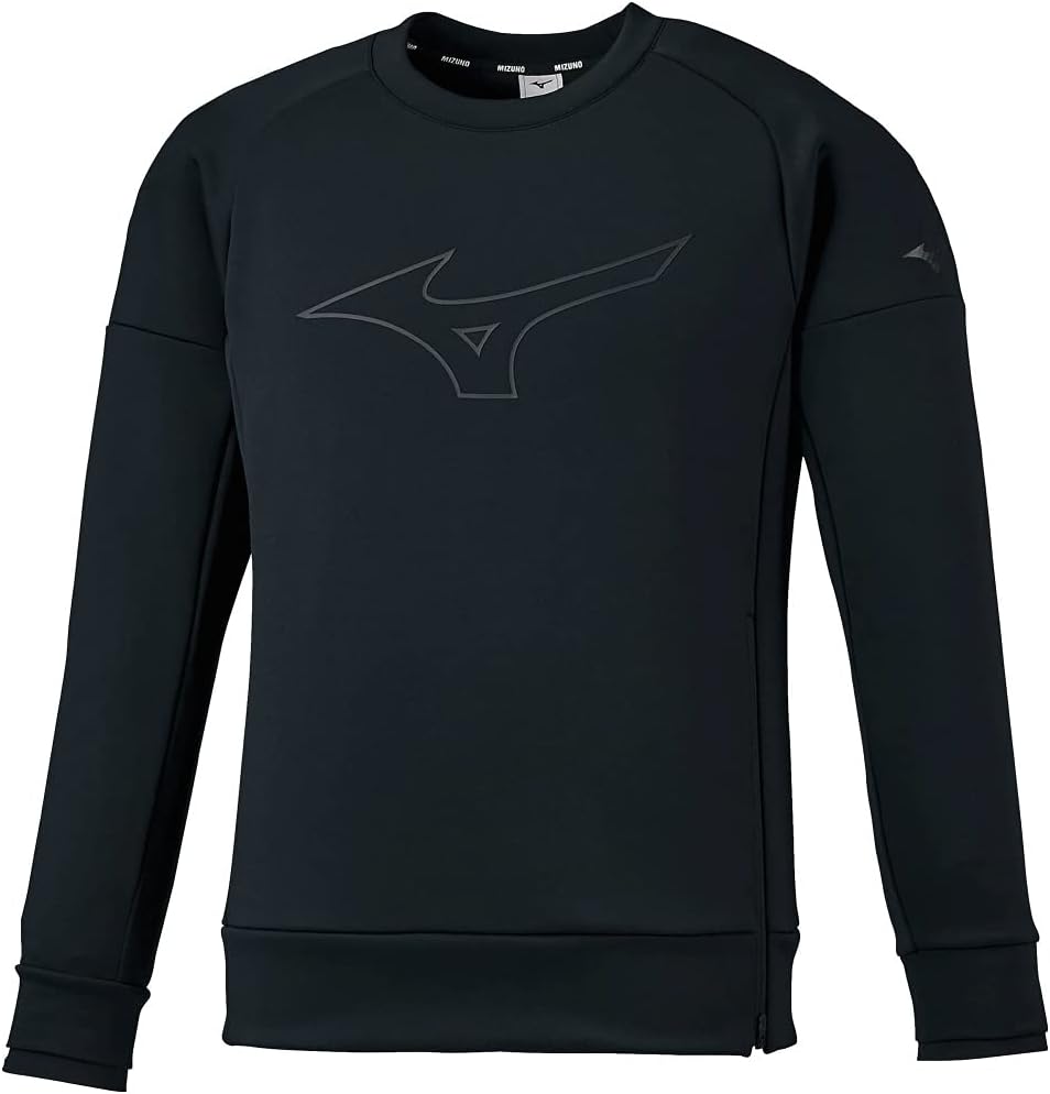 

Спортивная толстовка Mizuno 32MC1553 унисекс, эластичная, с круглым вырезом, черный