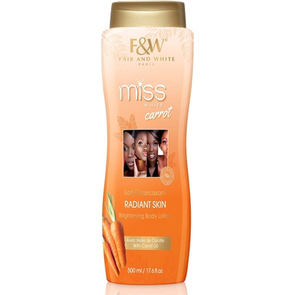 

Осветляющий лосьон для тела Carrot Miss White 500 мл Fair & White