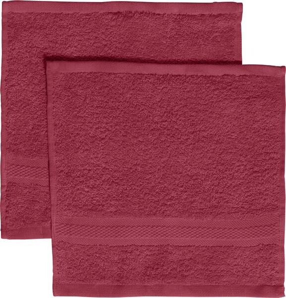 

Мини-полотенца REDBEST 2er-Pack 166389, 30x1x30 см цвет weinrot