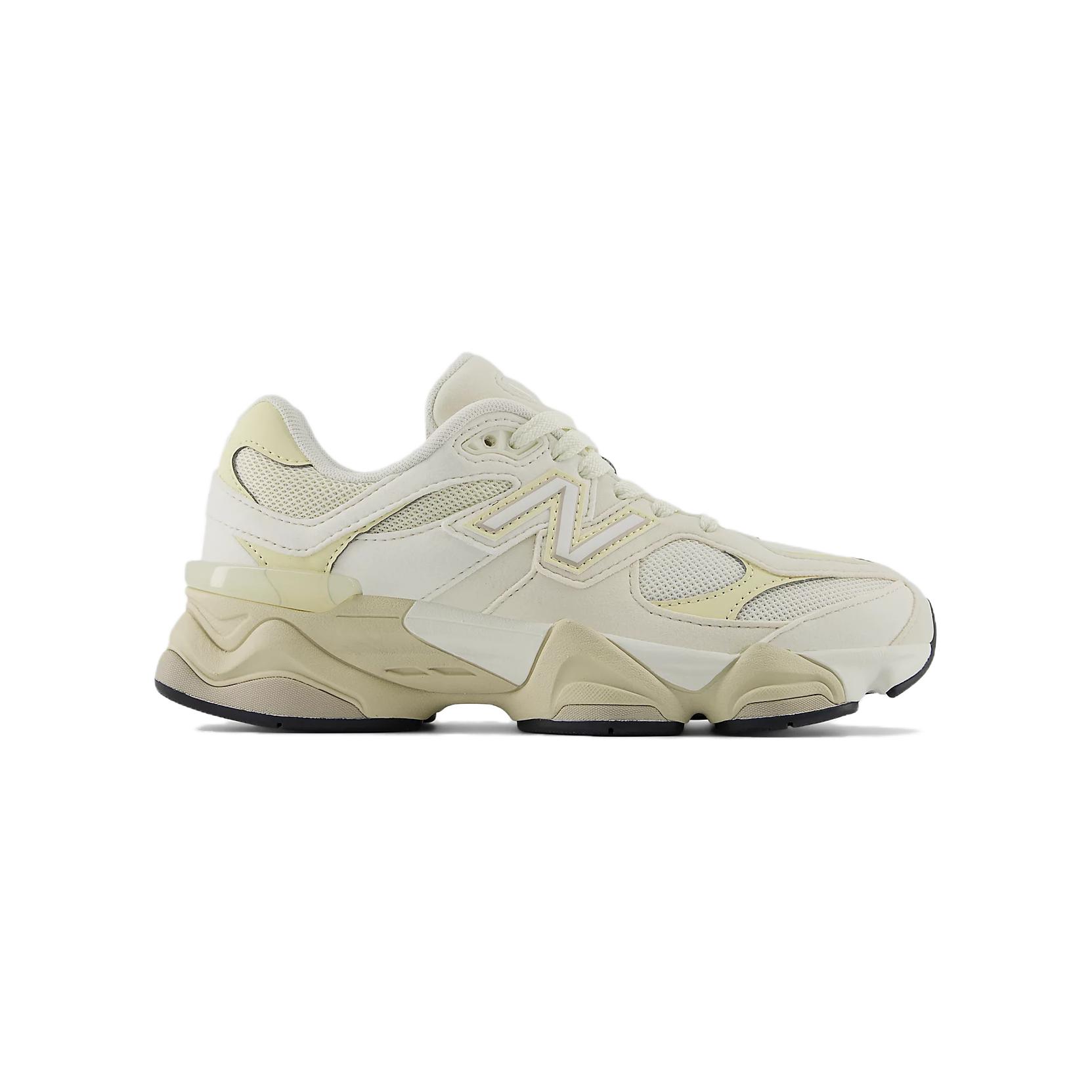 NB 9060 Износостойкие низкие детские беговые кроссовки Ecru New Balance — фото 2