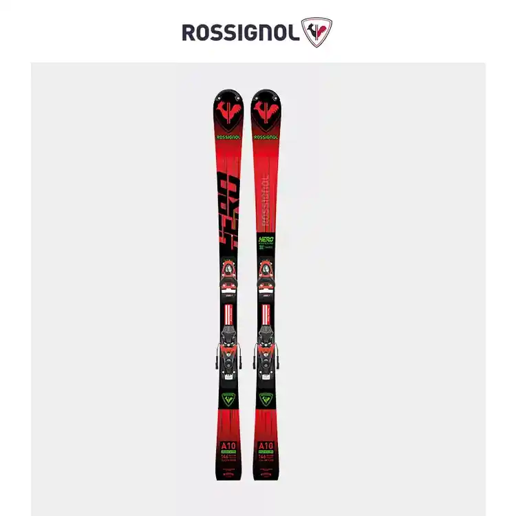 

Rossignol Новые лыжи Gold 25 для мужчин, женщин, подростков и детей HEROSLPRO, старая модель, 128 см