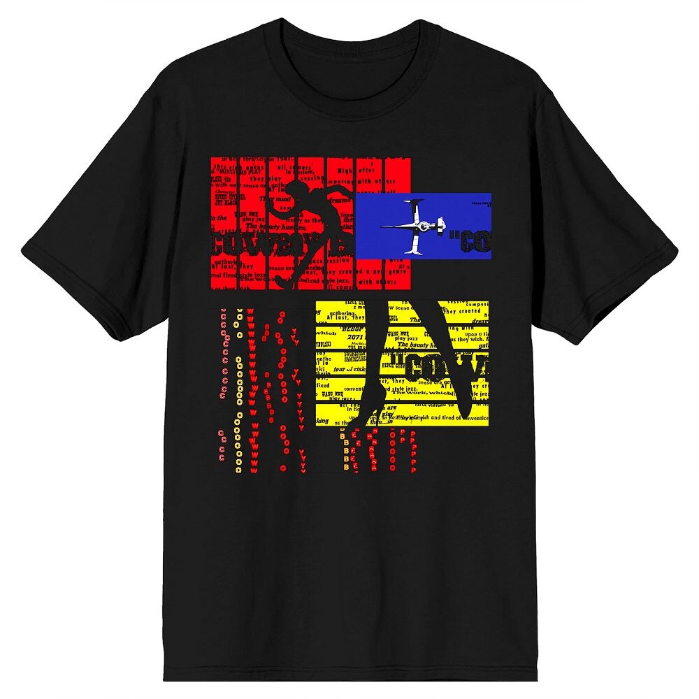 

Мужская футболка Cowboy Bebop Spike Spiegel Licensed Character, черный