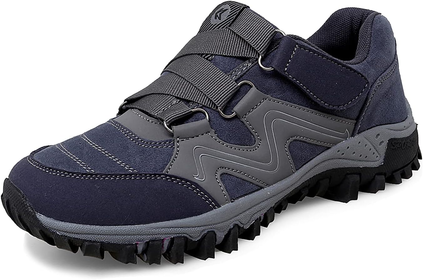 

Мужские зимние термоботинки VARSKARC с высоким верхом на платформе, серый