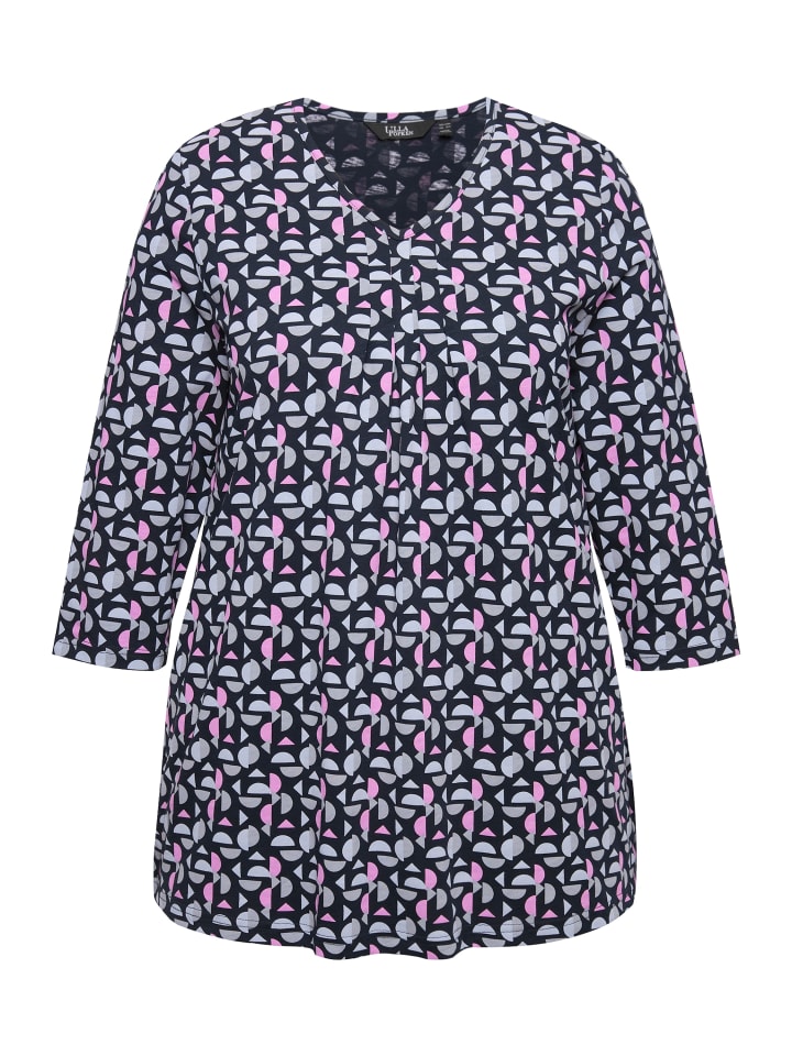 

Футболка Ulla Popken Shirt, цвет marine