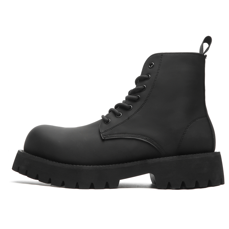 

Мужские черные ботинки Martin Boot LUOMAIKE, Черный, Мужские черные ботинки Martin Boot LUOMAIKE