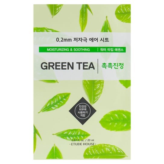 

Маска для лица, 20 мл Etude House Therapy Air Mask Green Tea