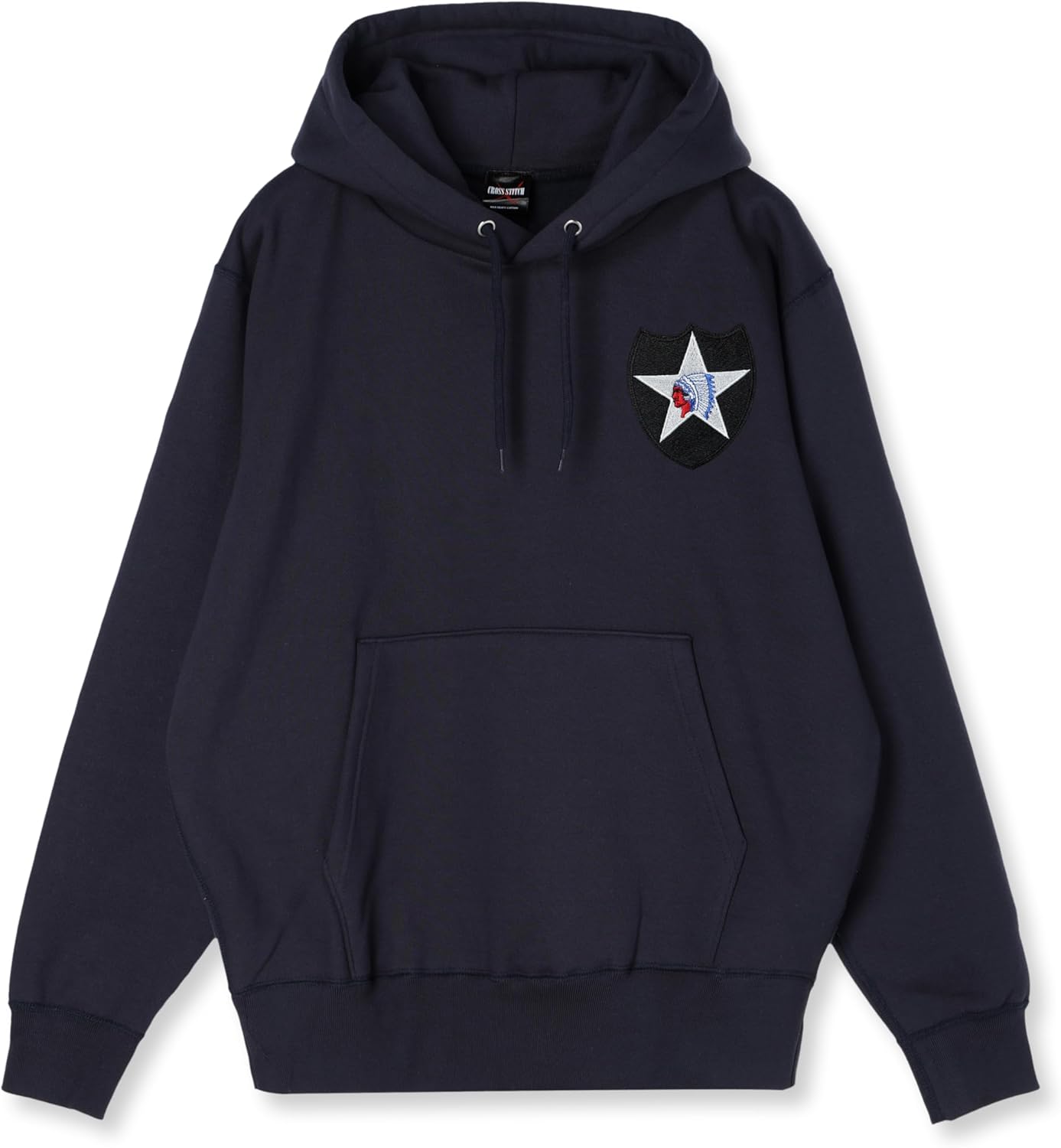 

Толстовка с капюшоном в стиле F, нашивка с гербом армии США, плотная ткань 12,4 унции, флисовая подкладка, темно-синий цвет F-Style