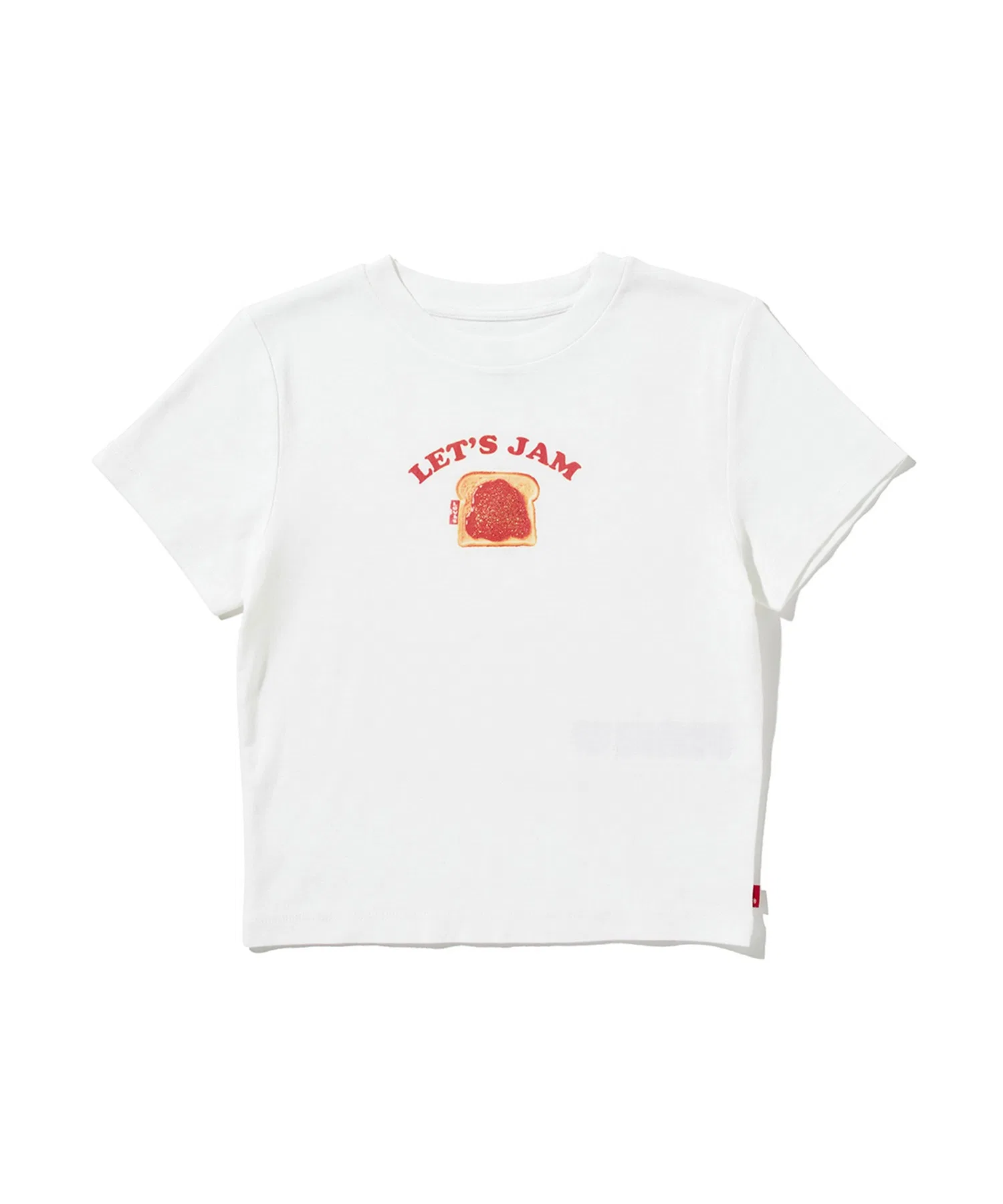 Женская футболка Levi's Graphic Essentials Sporty белая — фото 3