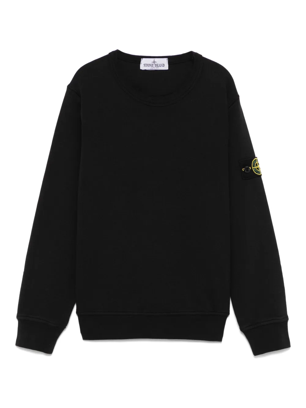 

Толстовка с нашивкой Compass Stone Island Junior, черный