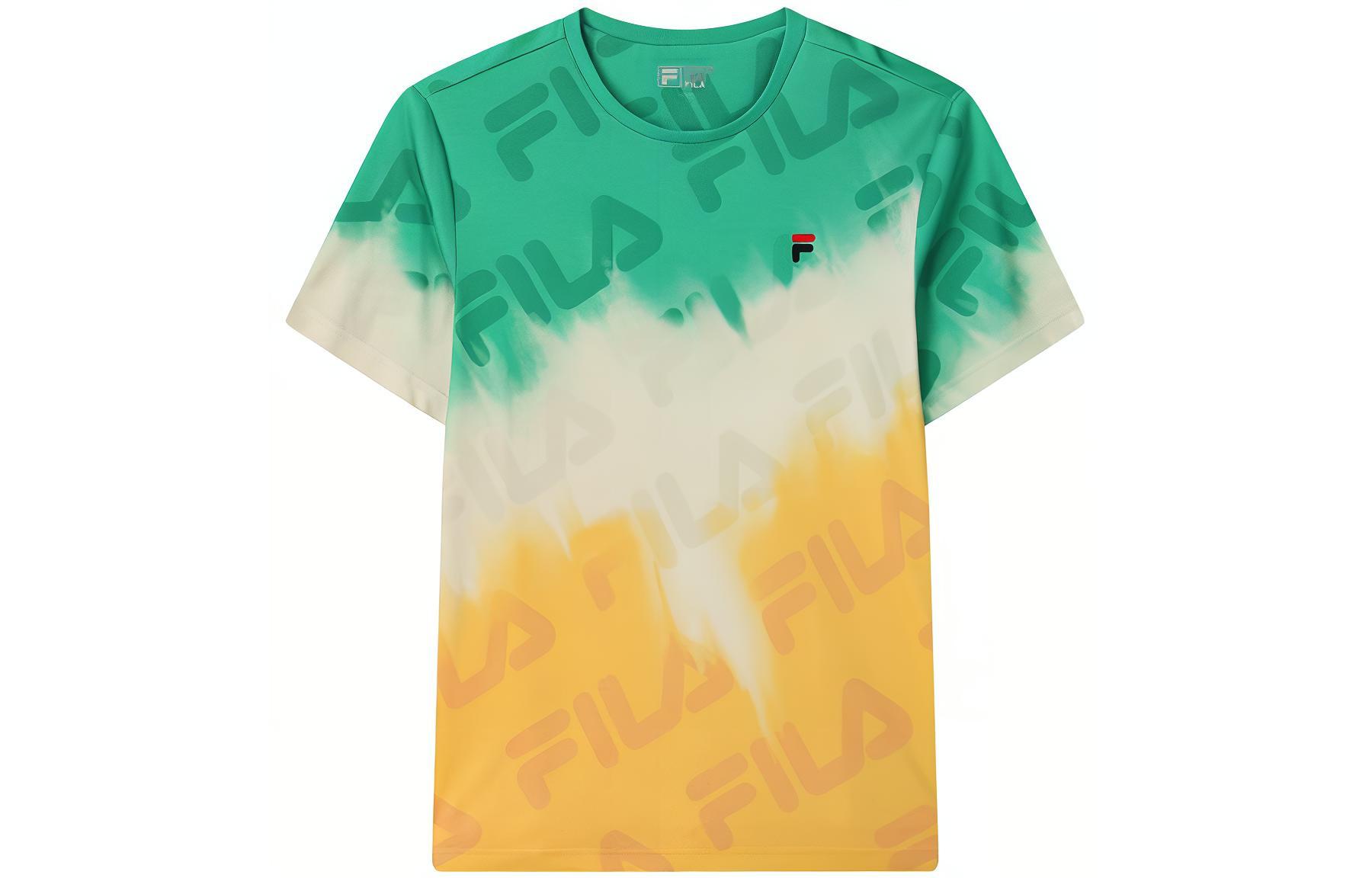 

Футболка мужская бирюзово-зелёная FILA