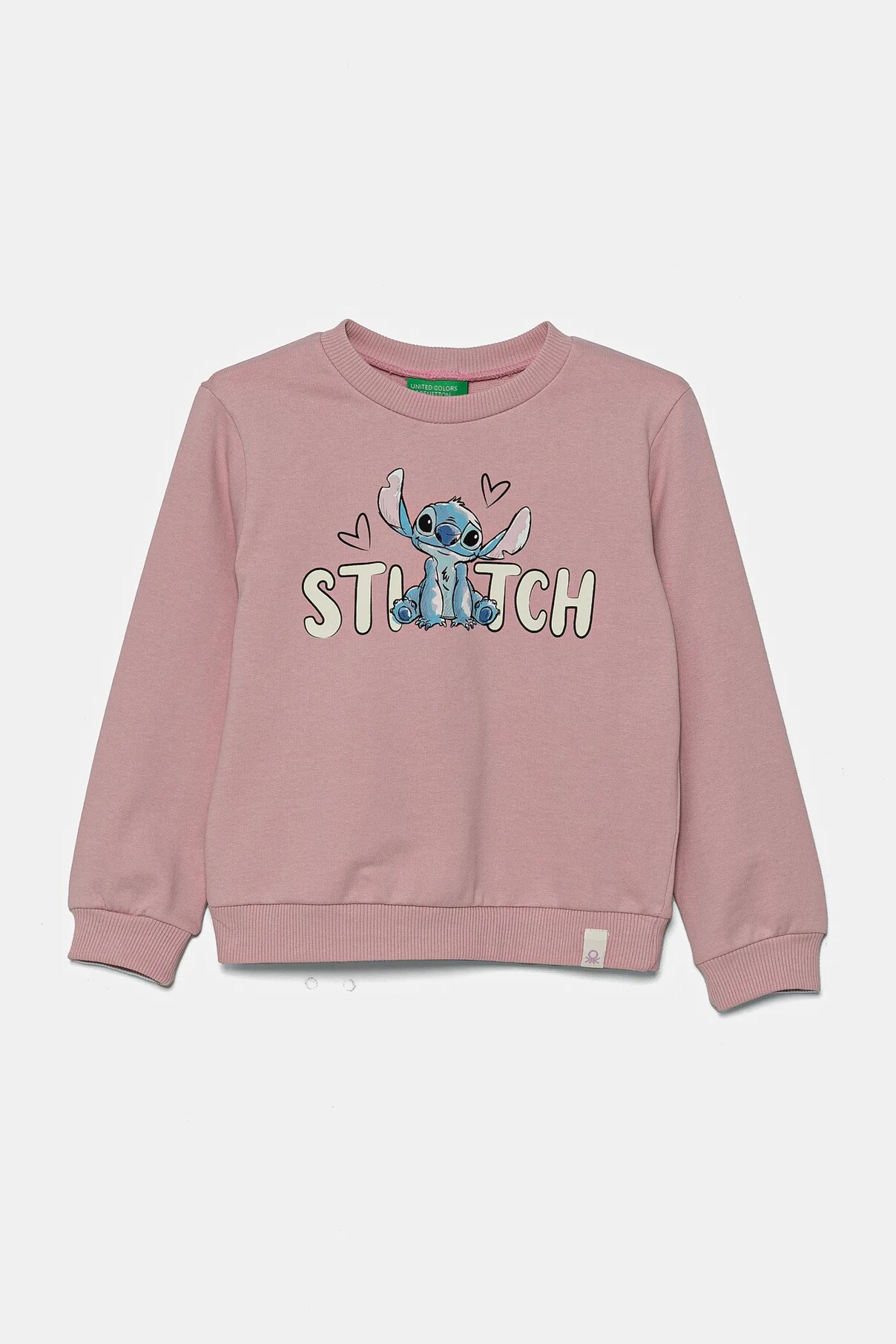 

Детская хлопковая толстовка x Disney United Colors Of Benetton, розовый