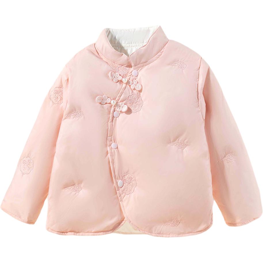 

Детская пуховая куртка для возраста 3-7 лет Disney, светло-розовый