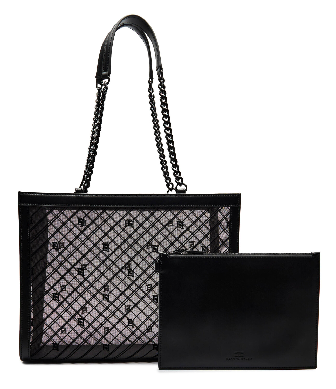 

Сумка-шоппер Elisabetta Franchi + marsupio, черный
