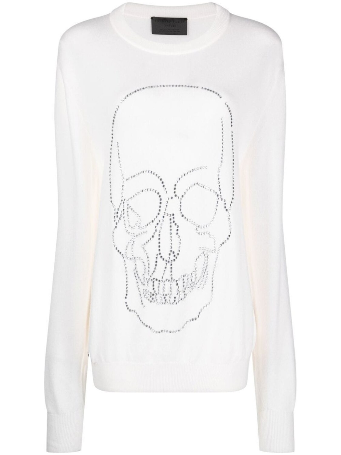 

Philipp Plein кашемировый пуловер, нейтральный цвет