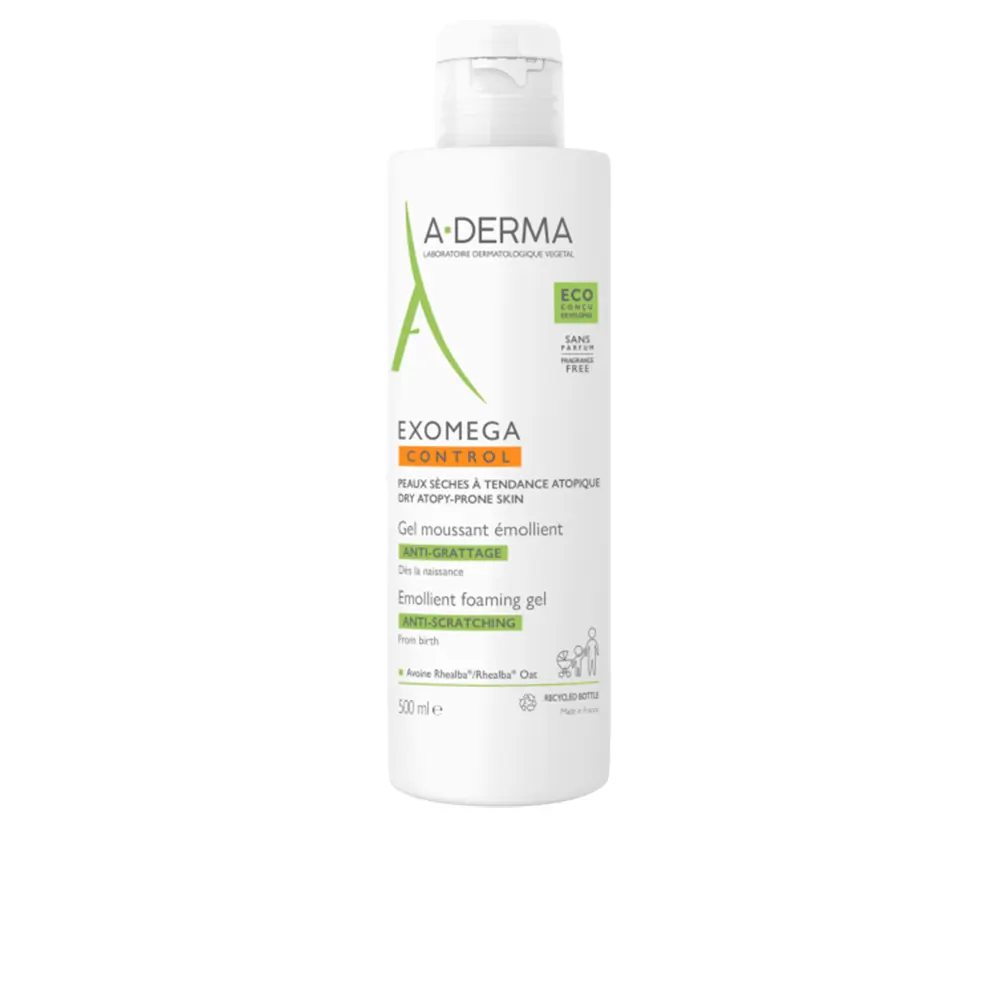 

Гель для душа Exomega control gel espumoso emoliente A-Derma, 500 мл.
