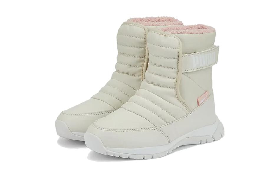 Кроссовки Puma Kids Lifestyle Shoes Kids, серый/белый — фото 4