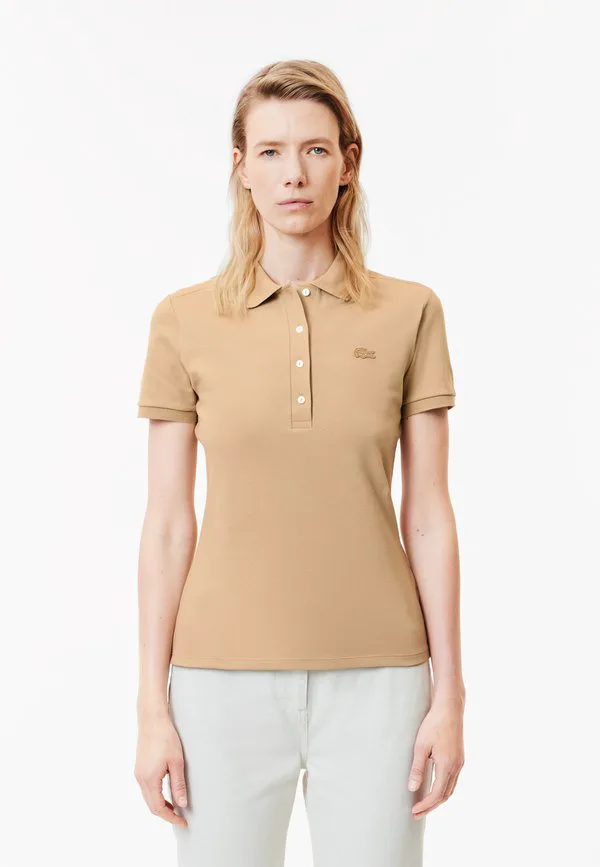 Рубашка поло Lacoste Beige