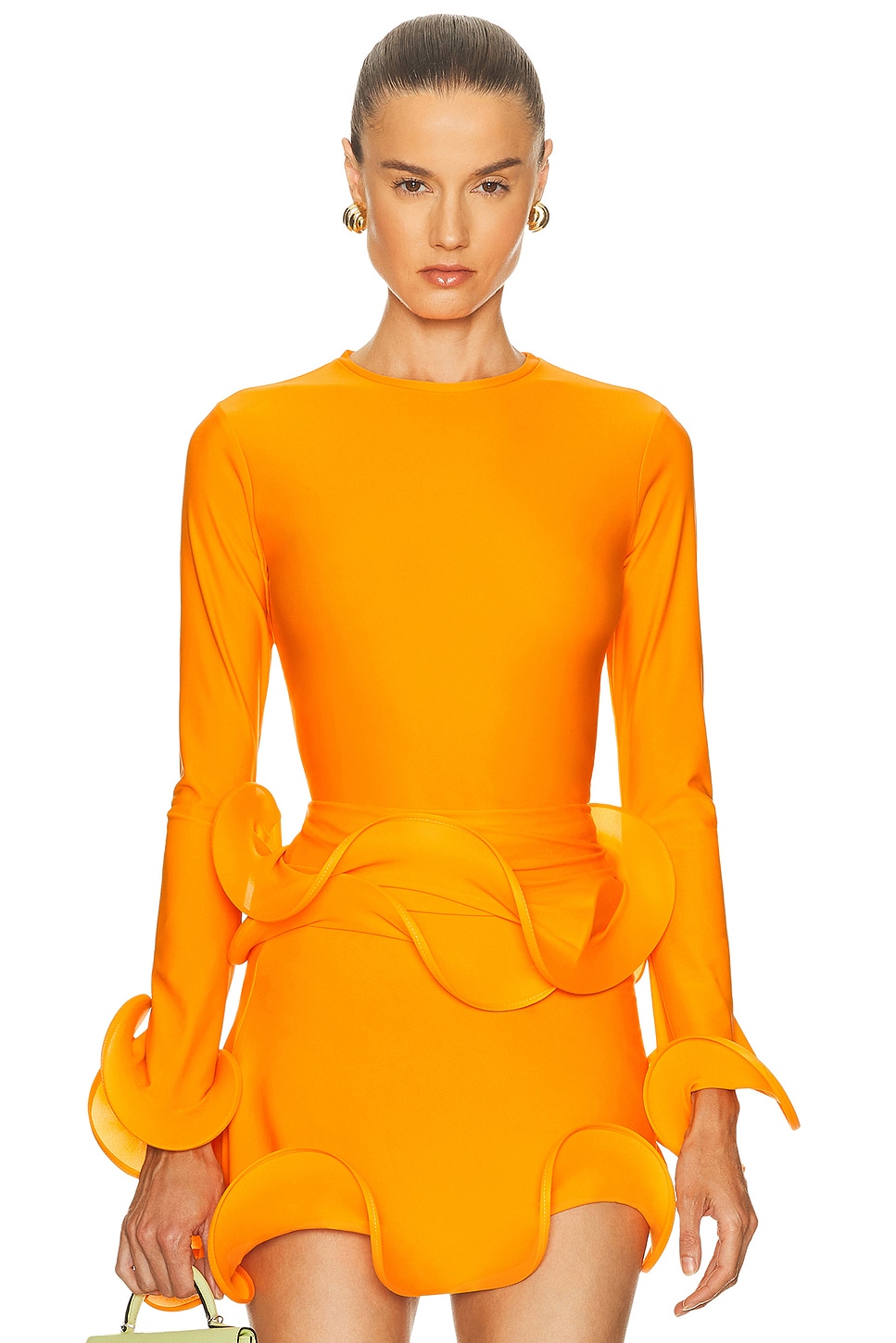 

Sid Neigum for FWRD Wave Tube Топ, Tangerine