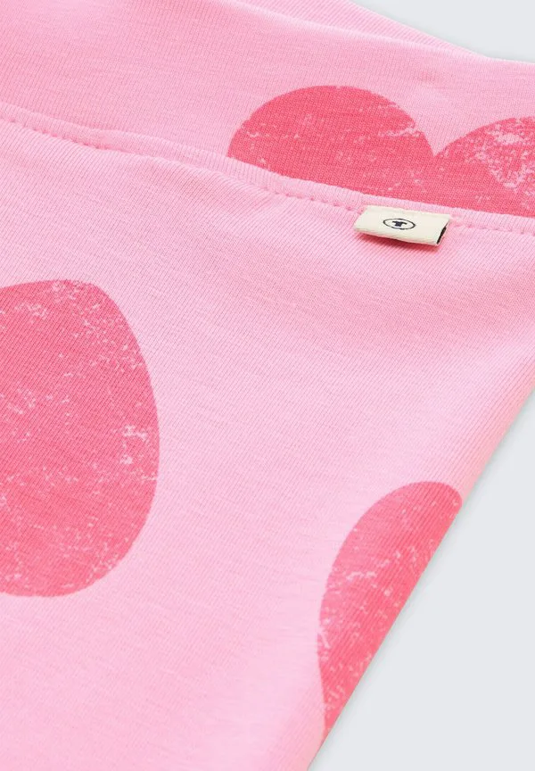 Брюки-Леггинсы mit herzmuster Tom Tailor, Pink Small Heart Print — фото 3