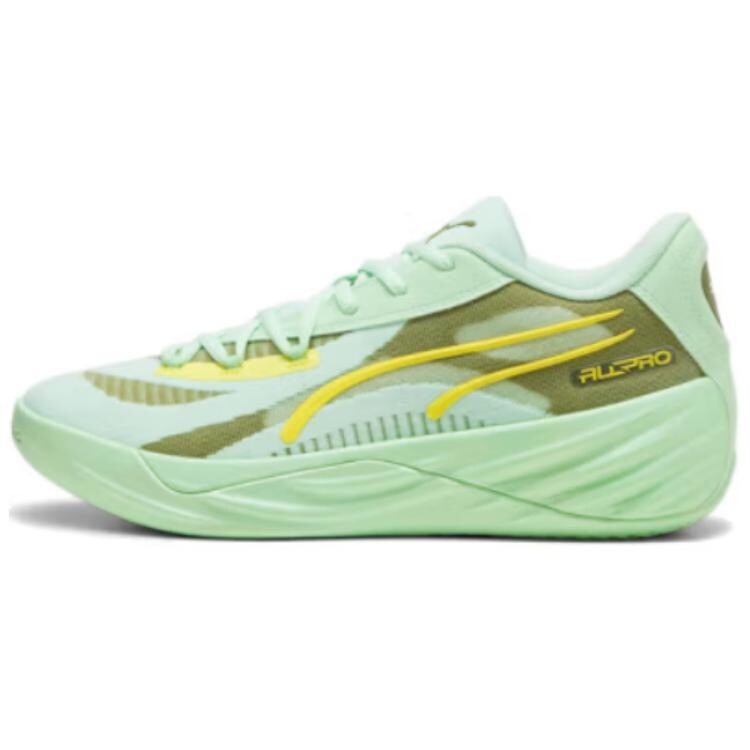 

Баскетбольные кроссовки Puma All-Pro Nitro унисекс, Fresh Mint/Olive Green