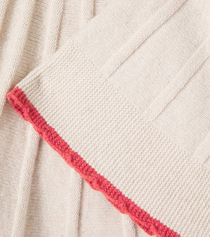 Синенна юбка из шерстяной смеси с вязкой Bebe Organic, Natural Knit Aw25 — фото 3