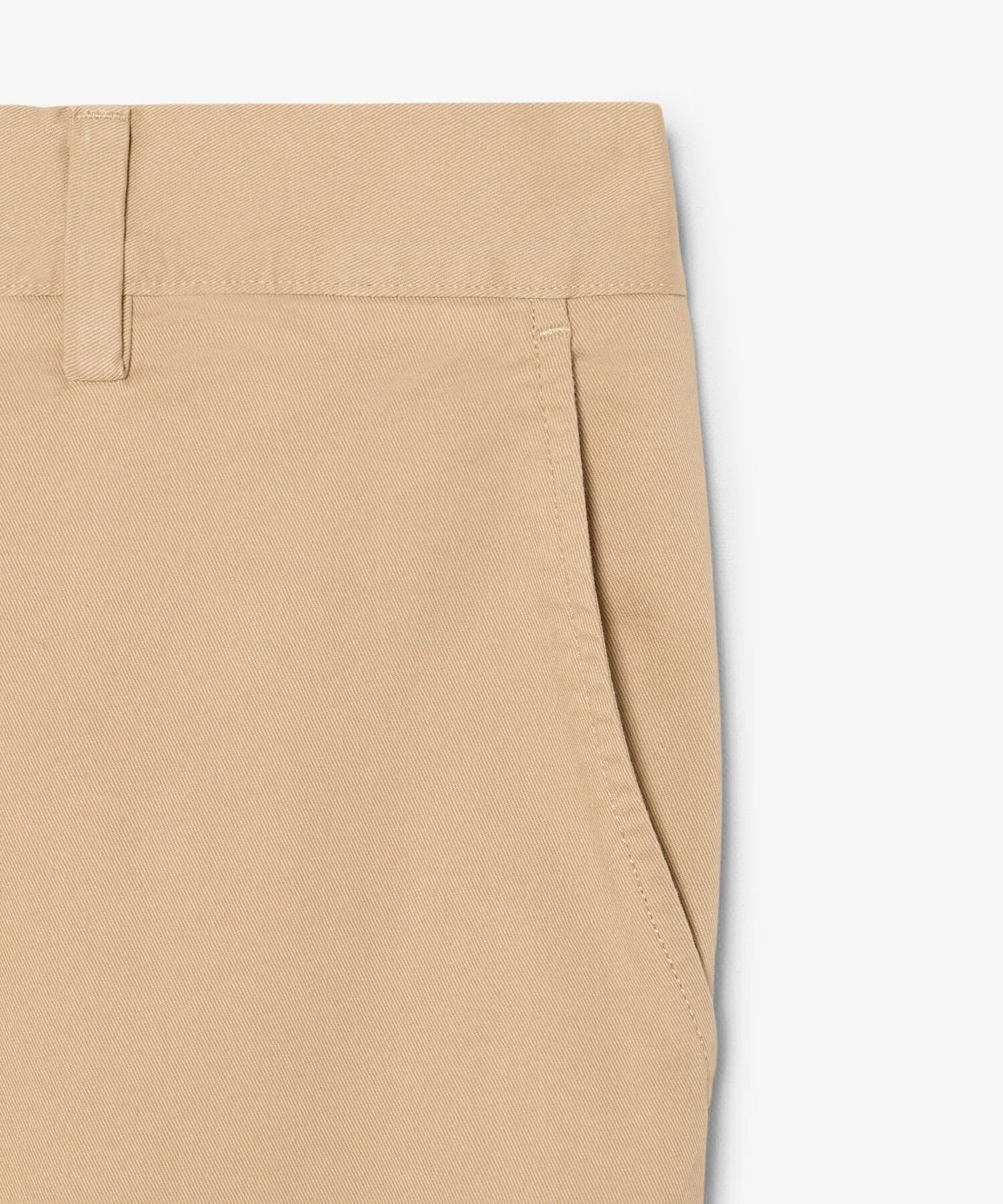 Чинос Slim Fit скинни с зауженным кроем Lacoste бежевый — фото 2