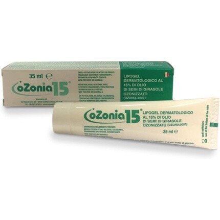 

Ozonia 15 Дерматологический озоновый липогель для защиты кожи, успокаивающий и увлажняющий крем 35 мл Innovares