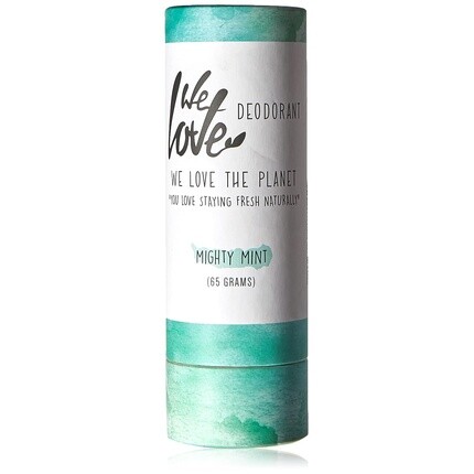 

Натуральный дезодорант-карандаш Mighty Mint, 65 г, We Love The Planet