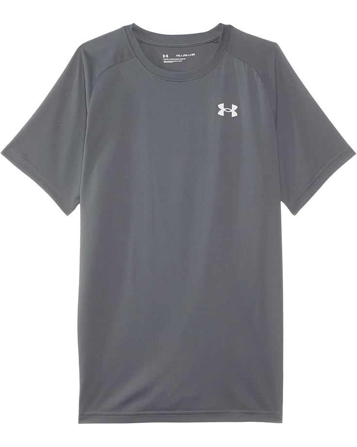 

Рубашка Under Armour Kids Tech 2.0 Short, цвет Castlerock/White