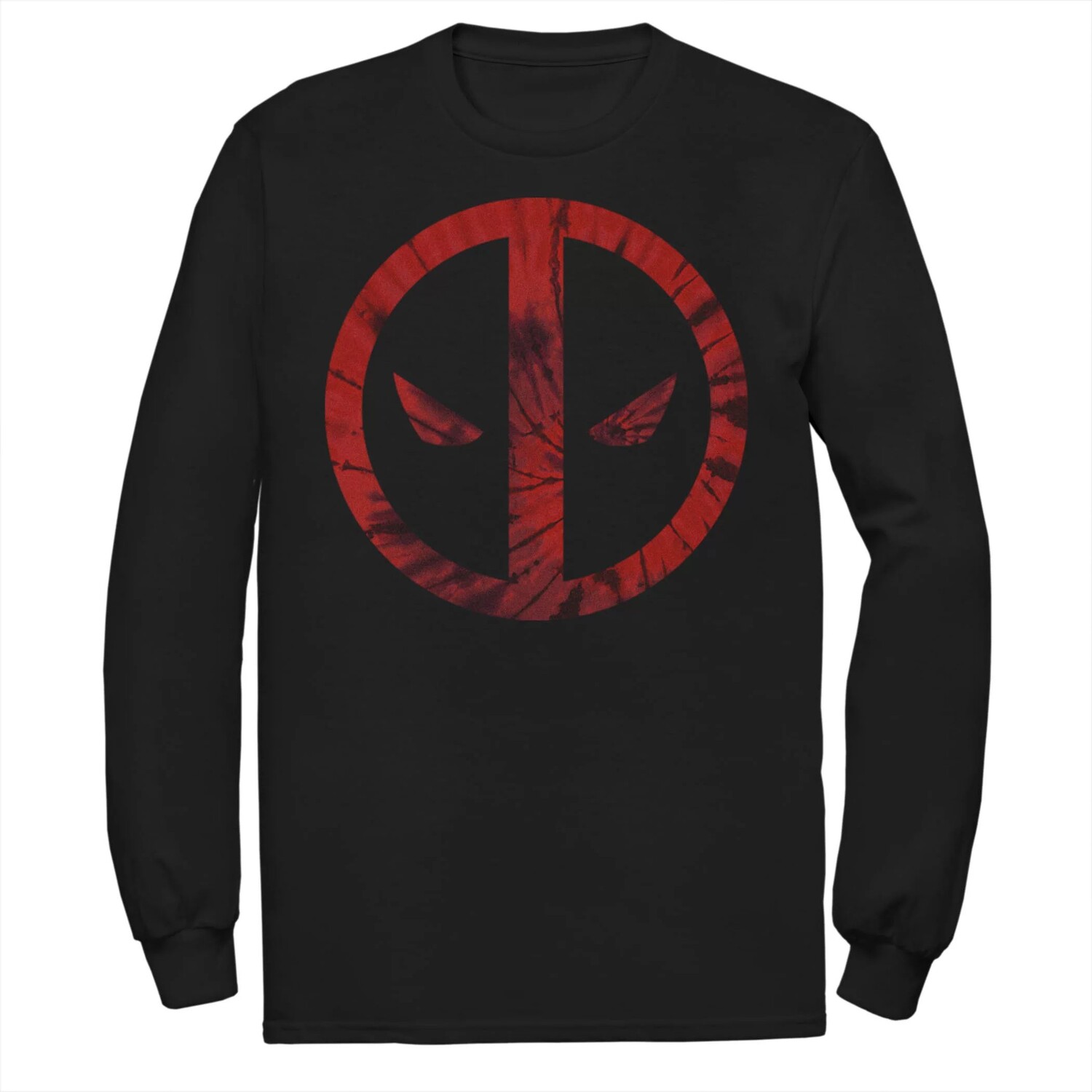 

Мужская футболка с изображением символа лица Marvel Deadpool Tie Dye
