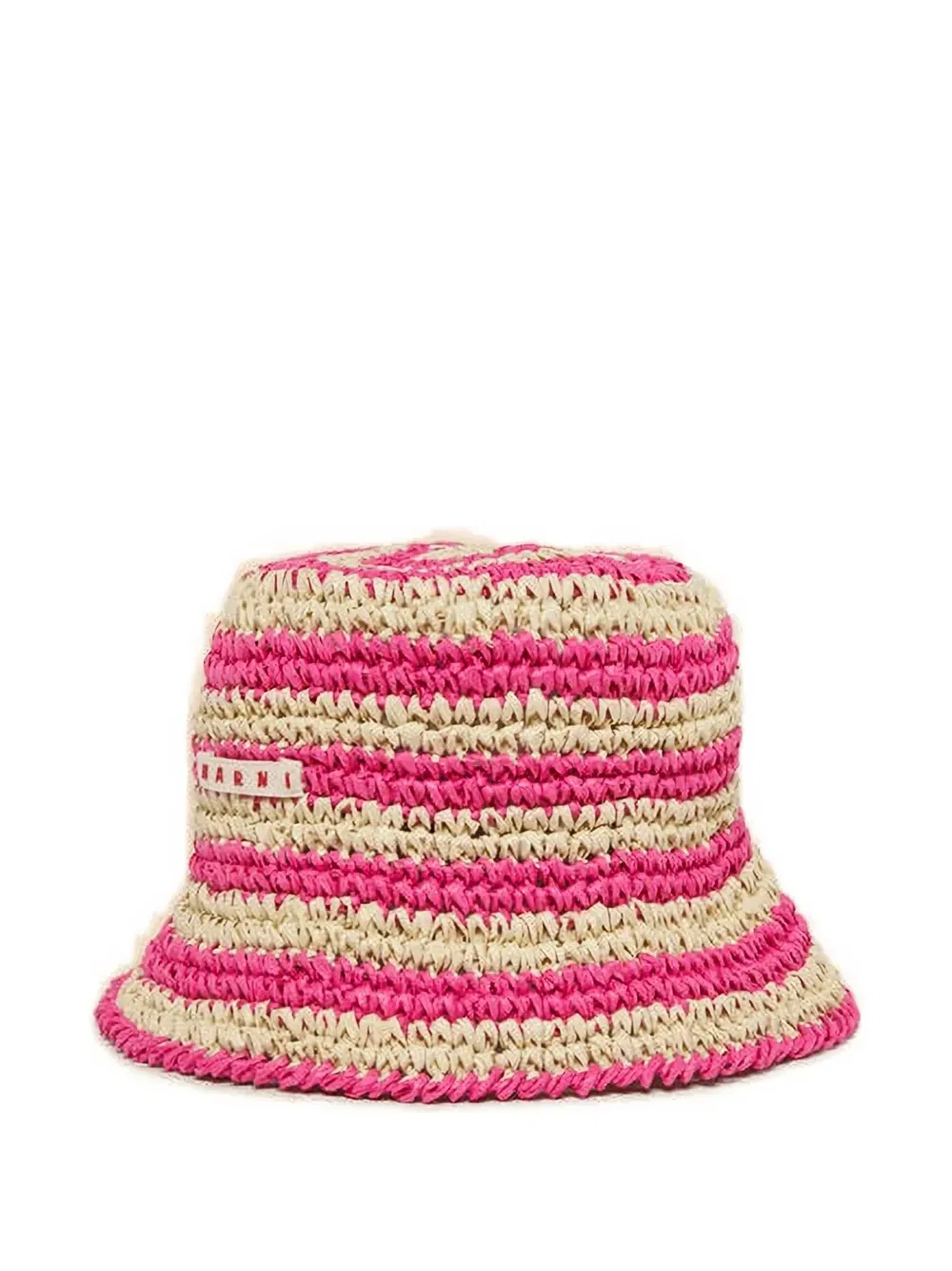 Панама из бумажной рафии Marni Kids, розовый