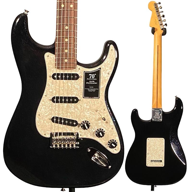 

Электрогитара Fender 70th Anniversary Player Stratocaster with Rosewood Fingerboard - Nebula Noir