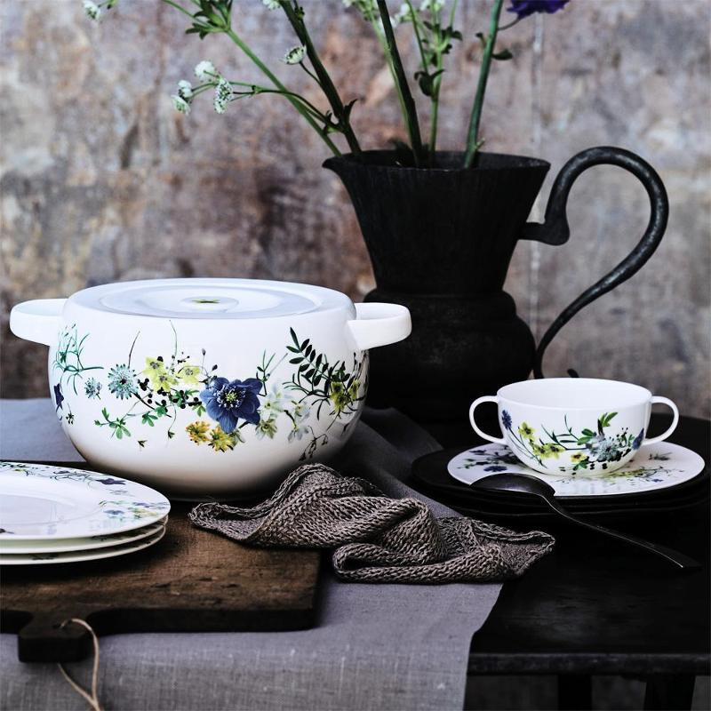 

Суповое блюдце Brillance Fleurs des Alpes 18,5 см Rosenthal, красочный