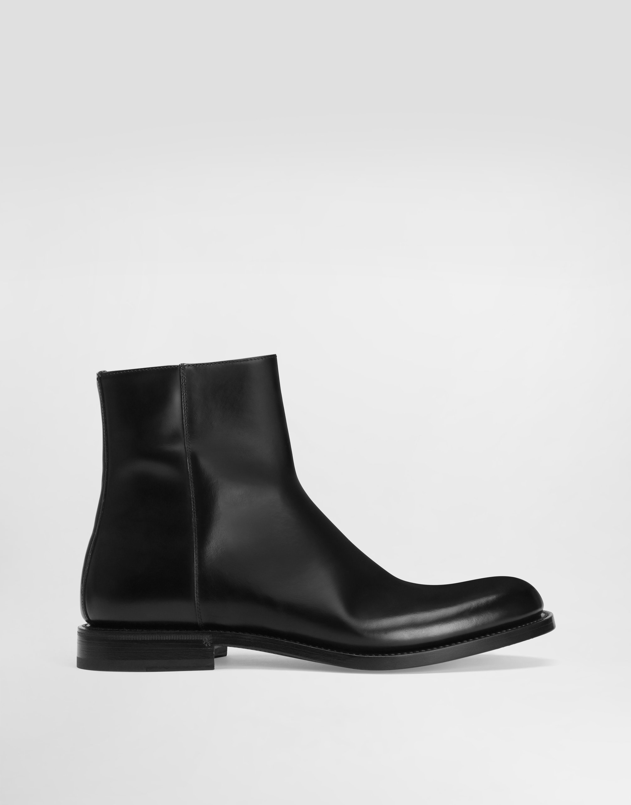 

Ботильоны из полированной кожи Dolce & Gabbana, черный