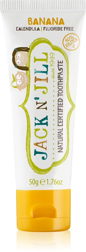 

Натуральная зубная паста для детей Jack N’ Jill, kvapas banana 50 гр