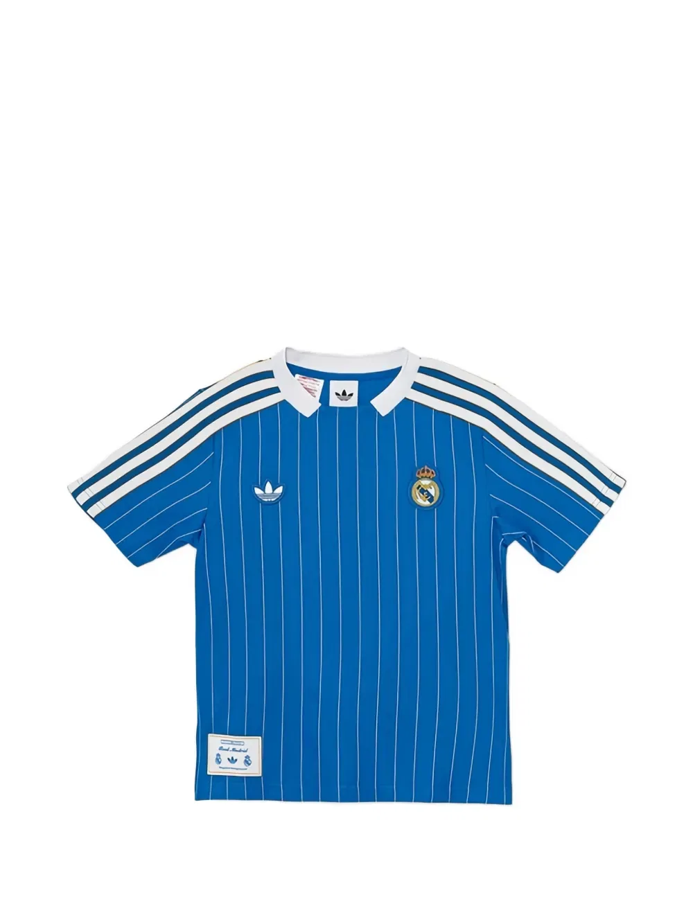 Футболка с изображением легендарных болельщиков «Реал Мадрида» Adidas Kids, синий