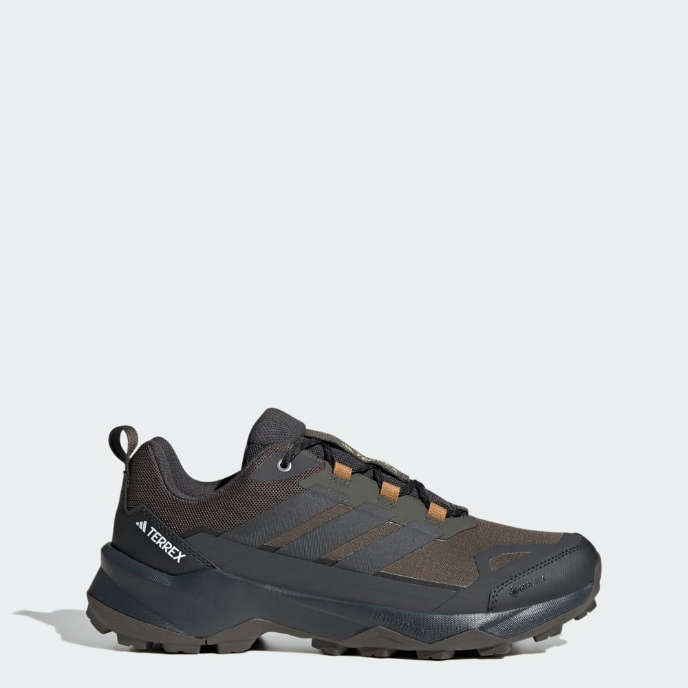

Кроссовки Adidas Terrex Skychaser AX5 GORE-TEX Hiking Shoes, цвет Shadow Olive/Carbon/Bronze Strata