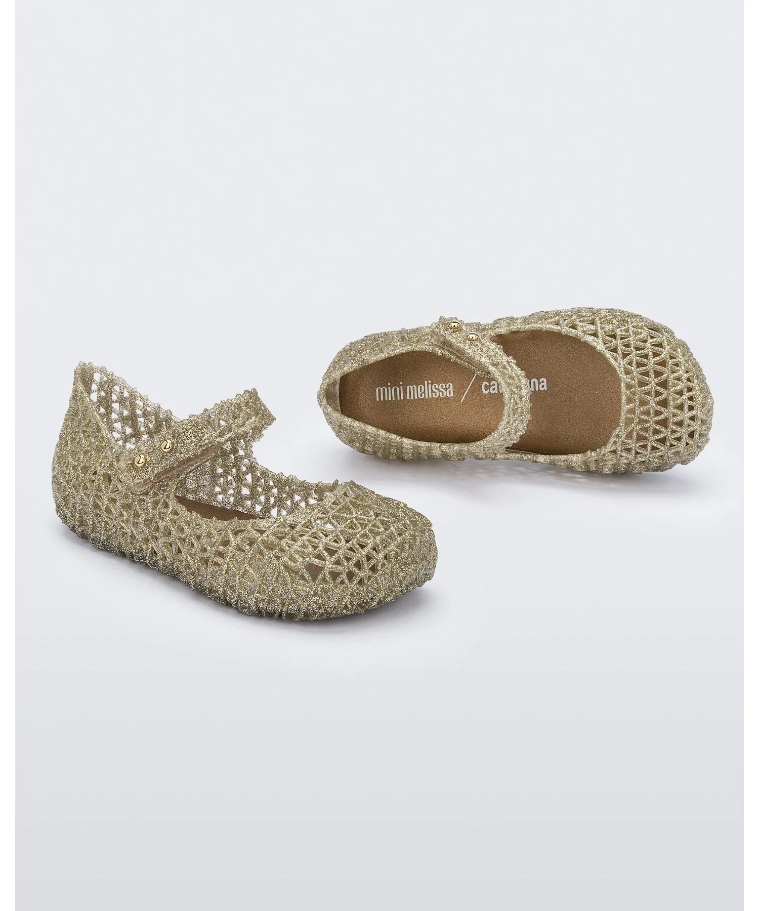 Детские балетки Melissa Campana Papel BB лиловые — фото 3