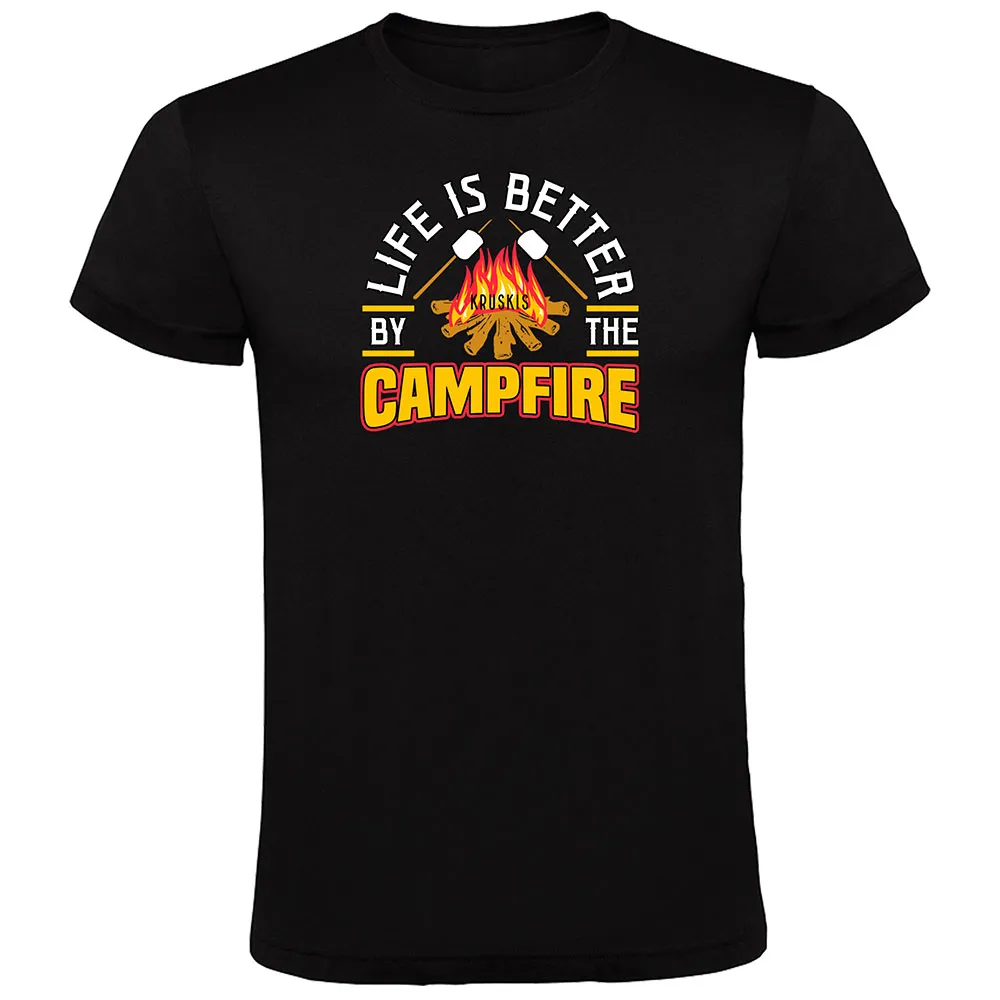 

Футболка с коротким рукавом Kruskis Better By The Campfire, черный