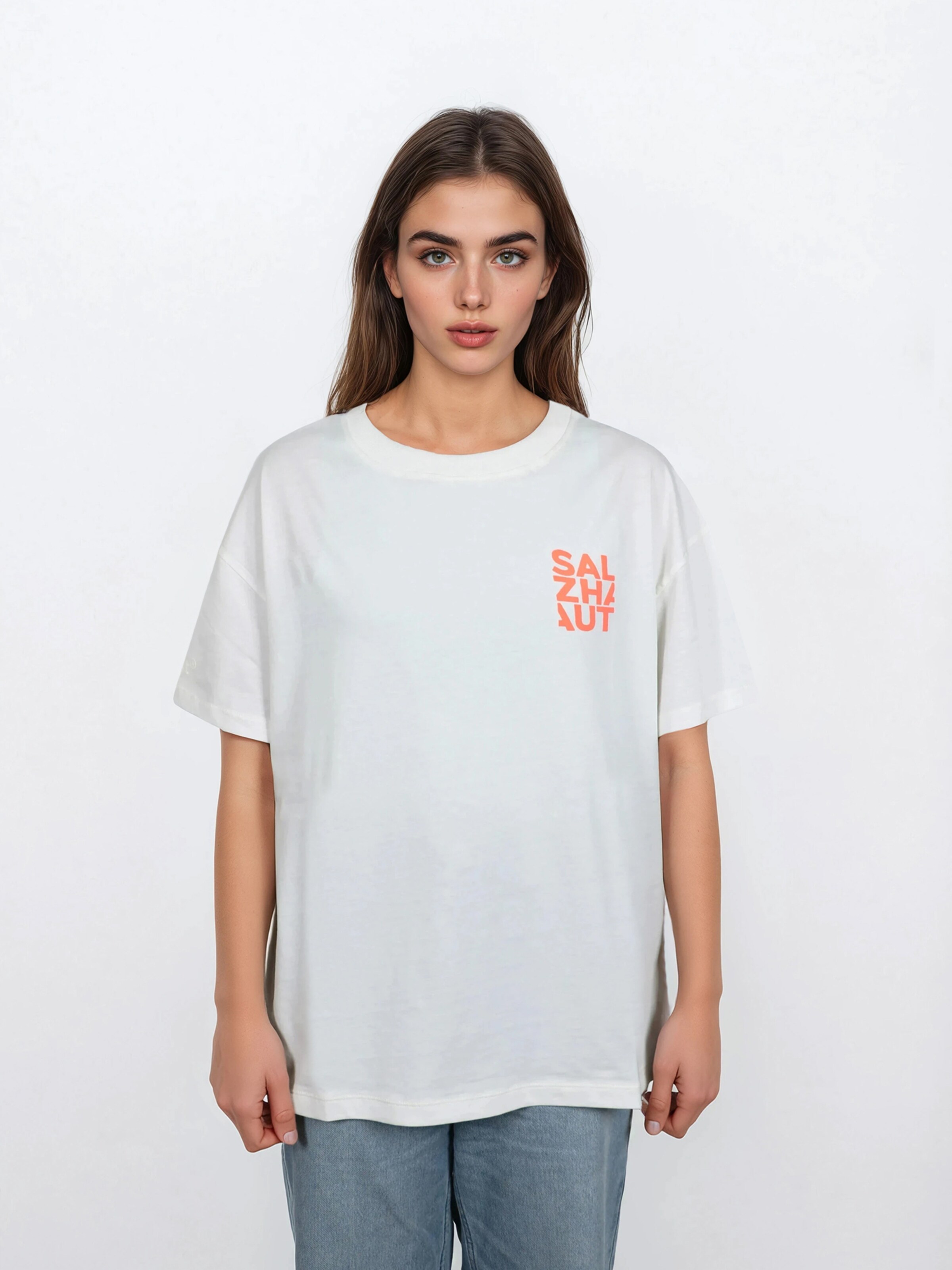 

Salzhaut Футболка 'WEVEN' в цвете Off White, Белый, Salzhaut Футболка 'WEVEN' в цвете Off White