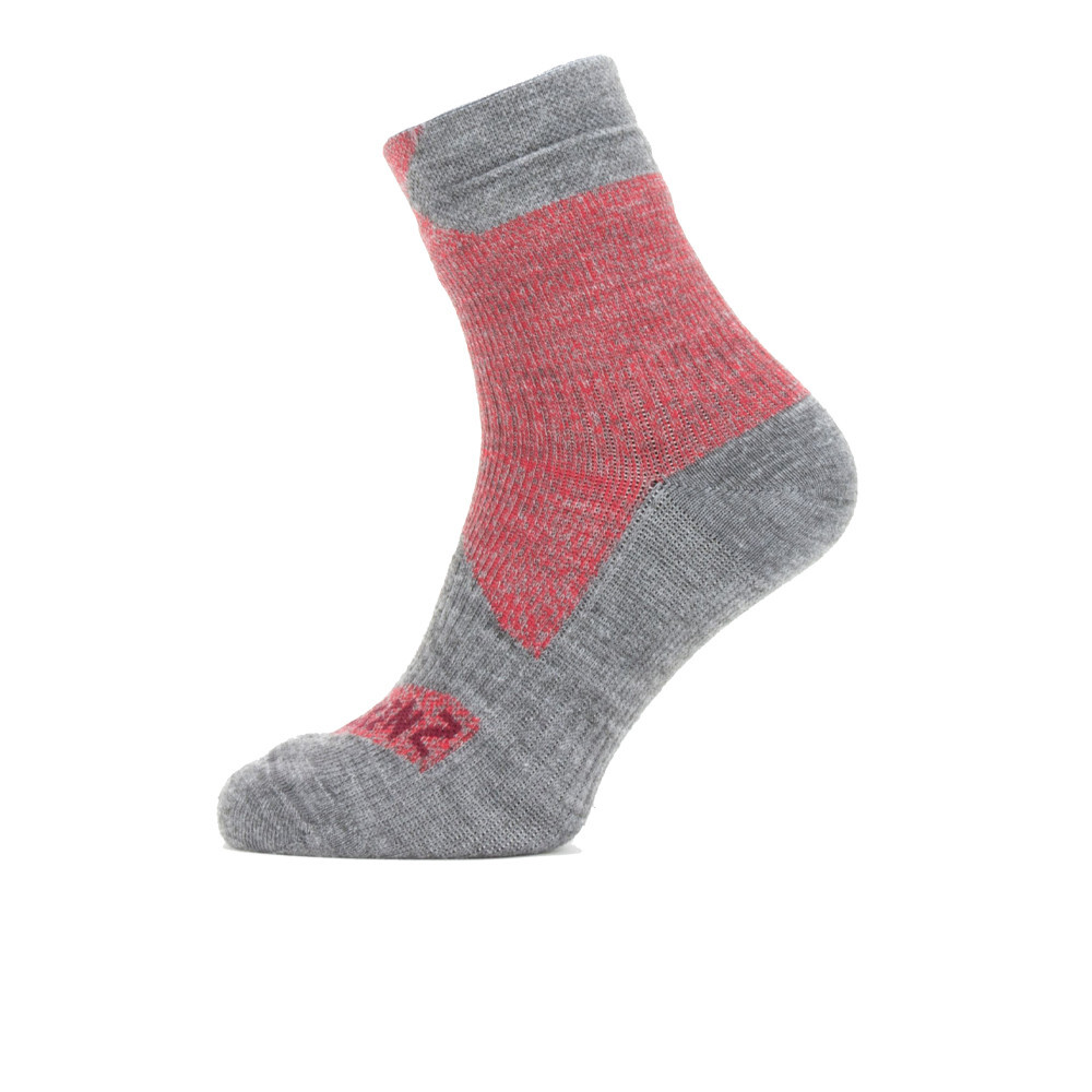 

Носки SealSkinz Waterproof All Weather Ankle, красный