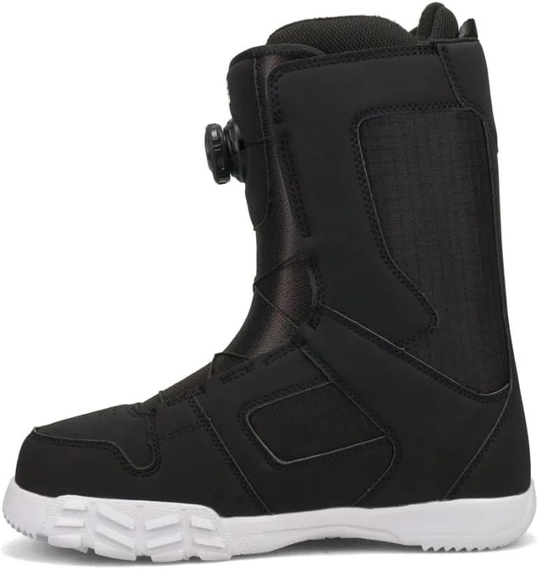 Ботинки для сноуборда DC Phase BOA Wheat D DC Shoes, Black/White — фото 3