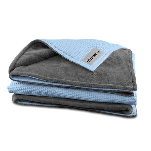 

Одеяло Blanketino Vollkommen Modern, 145x2x210 см цвет wolkenblau/grau