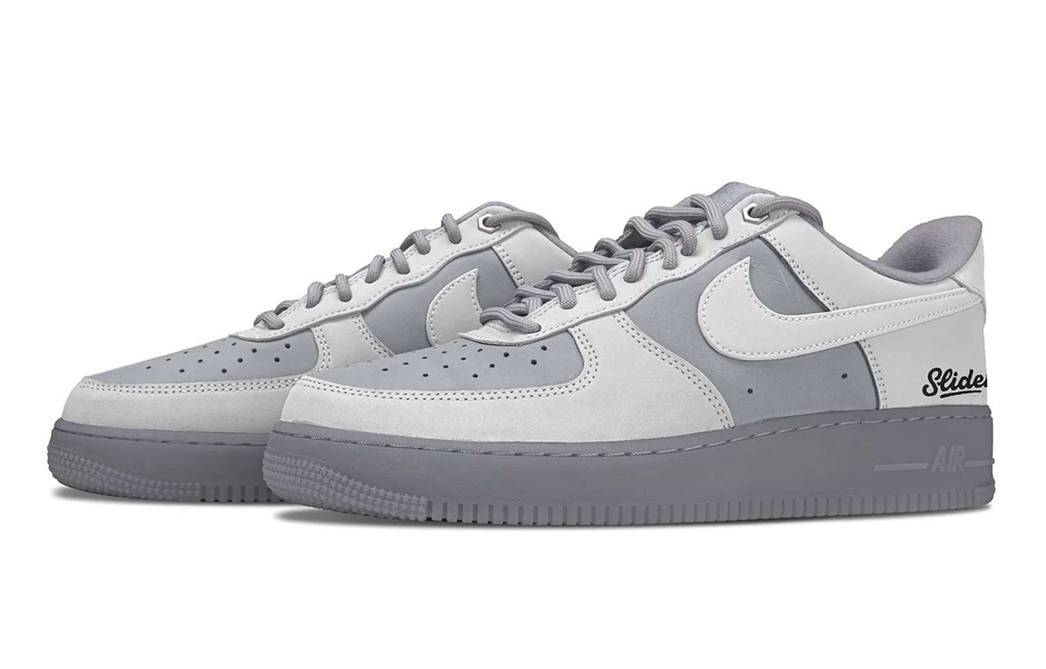 Кроссовки Nike Air Force 1 Low Gray — фото 4
