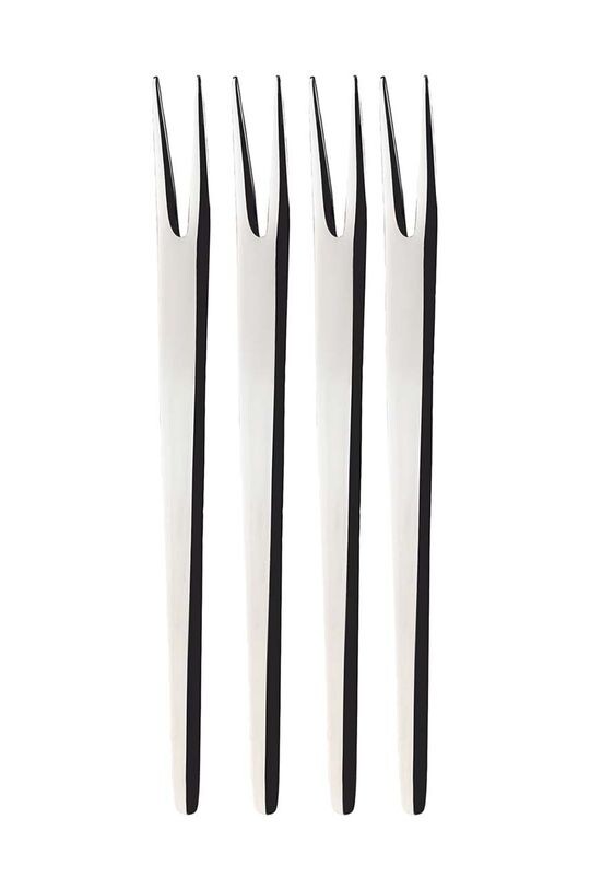 

Набор столовых приборов для закусок тапас, 4 шт. Dorre, серый