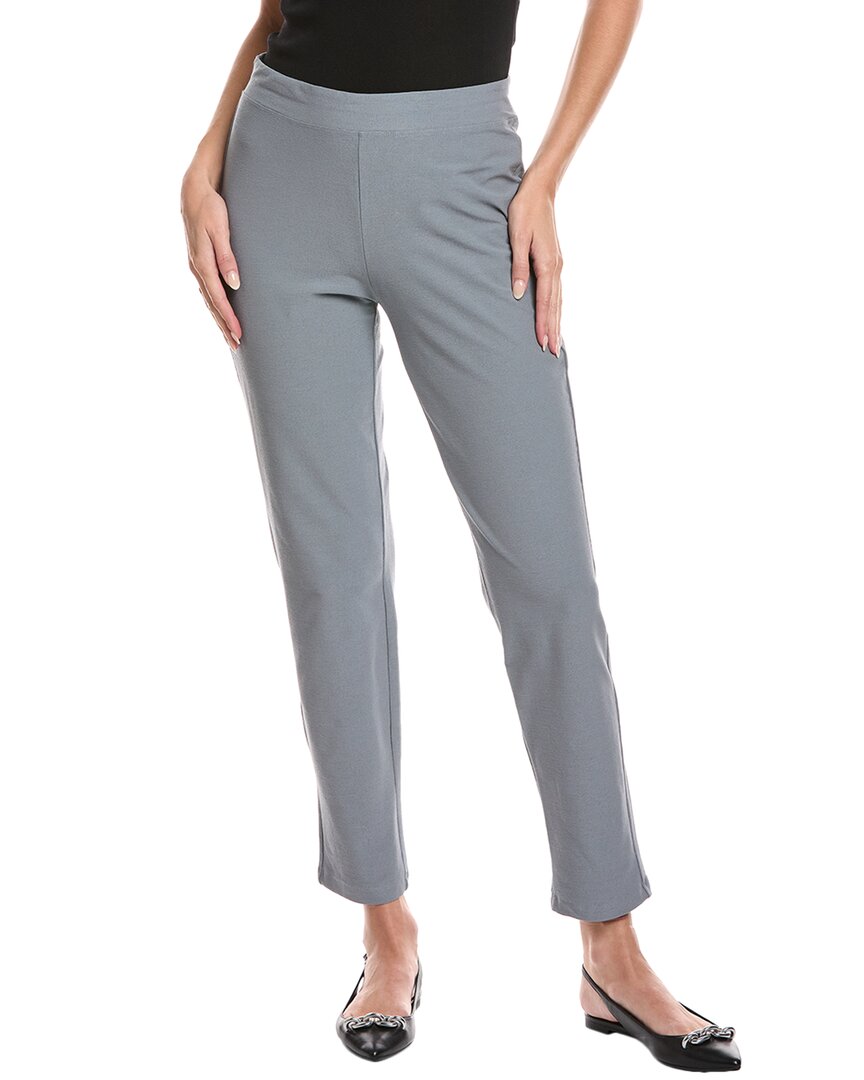 

Эластичные брюки из крепа Eileen Fisher, серый