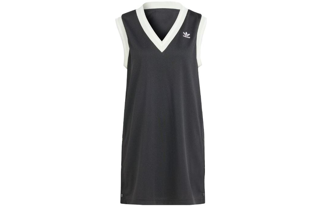 

Женское платье без рукавов Adidas Originals, цвет Black