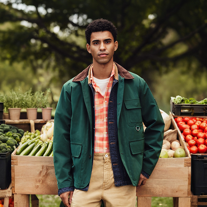 Tommy Hilfiger Куртка мужская зеленая, Green L6K — фото 3