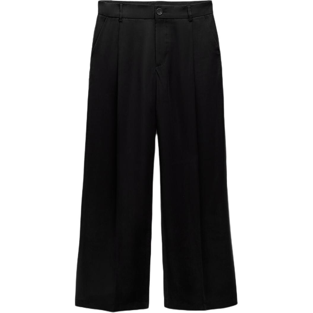 

Повседневные брюки женские черные Zara